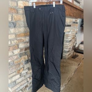 Ladies black ski/snowboard pants